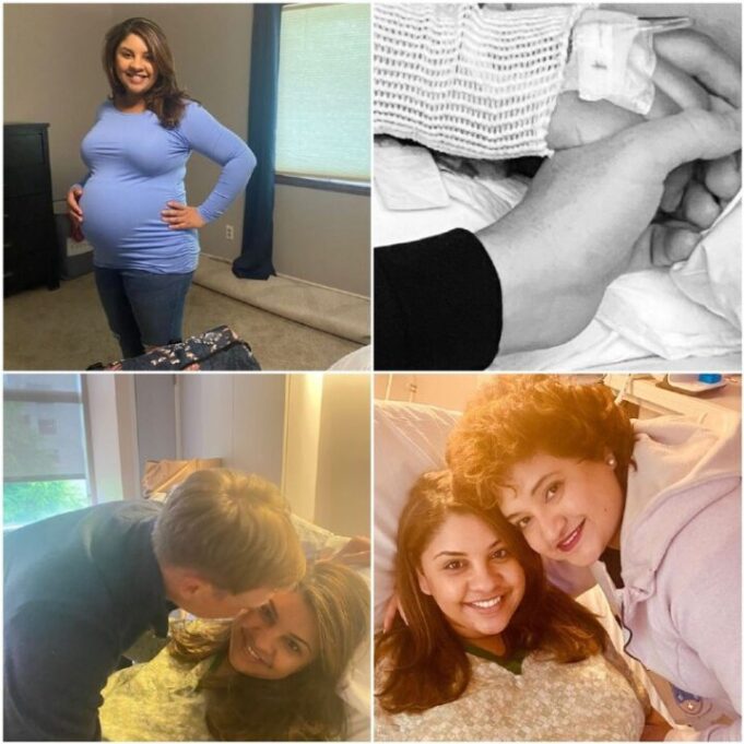 குழந்தையின் புகைப்படத்தை வெளியிட்ட சிம்பு பட நடிகை!