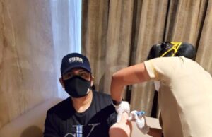 வில்லனா இருந்தாலும் தடுப்பூசி போட்டுக்கிட்ட ஆனந்தராஜ்!