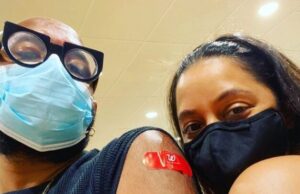 மனைவியுடன் சேர்ந்து தடுப்பூசி போட்டுக் கொண்ட சூப்பர் சிங்கர் நடுவர் பென்னி தயால்!