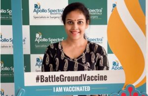 பல சிந்தனைகளை கடந்து தடுப்பூசி செலுத்திக் கொண்டேன்: சாந்தினி தமிழரசன்!