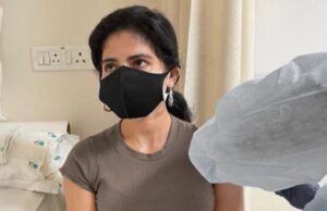 Iswarya Menon Vaccine: ஒரு வாரத்துக்கு பிறகு போட்டோ போட்ட ஐஸ்வர்யா மேனன்!