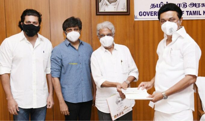 Corona Relief Fund: அப்பா, அண்ணன் உடன் சேர்ந்து ஜெயம் ரவி ரூ.10 லட்சம் நிதியுதவி!