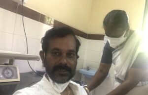 Natarajan: முதல் தடுப்பூசி போட்டுக் கொண்ட கர்ணன் பட வில்லன்!