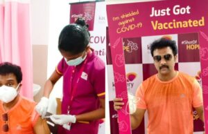 என்னுடையது கிடைத்தது: முதல் தடுப்பூசி போட்டுக் கொண்ட விஜய்யின் நண்பர் சஞ்சீவ்!