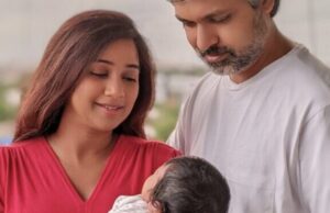 மகனை அறிமுகப்படுத்தி பேர் வச்சு மகிழ்ந்த ஷ்ரேயா கோஷல்!