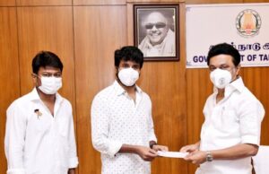 Corona Relief Fund: முதல்வர் மு.க.ஸ்டாலினை சந்தித்த சிவகார்த்திகேயன் ரூ.25 லட்சம் நிதியுதவி!