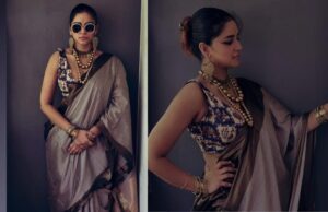 பாத்தாலே போதை ஏறும்: ஒன் சைடு மட்டும் காட்டிய நடிகை வசுந்தரா!